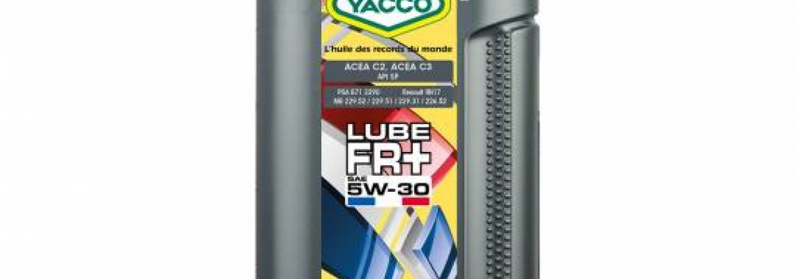 YACCO NEW LUBRICANT - LUBE FR+ - SAE 5W30