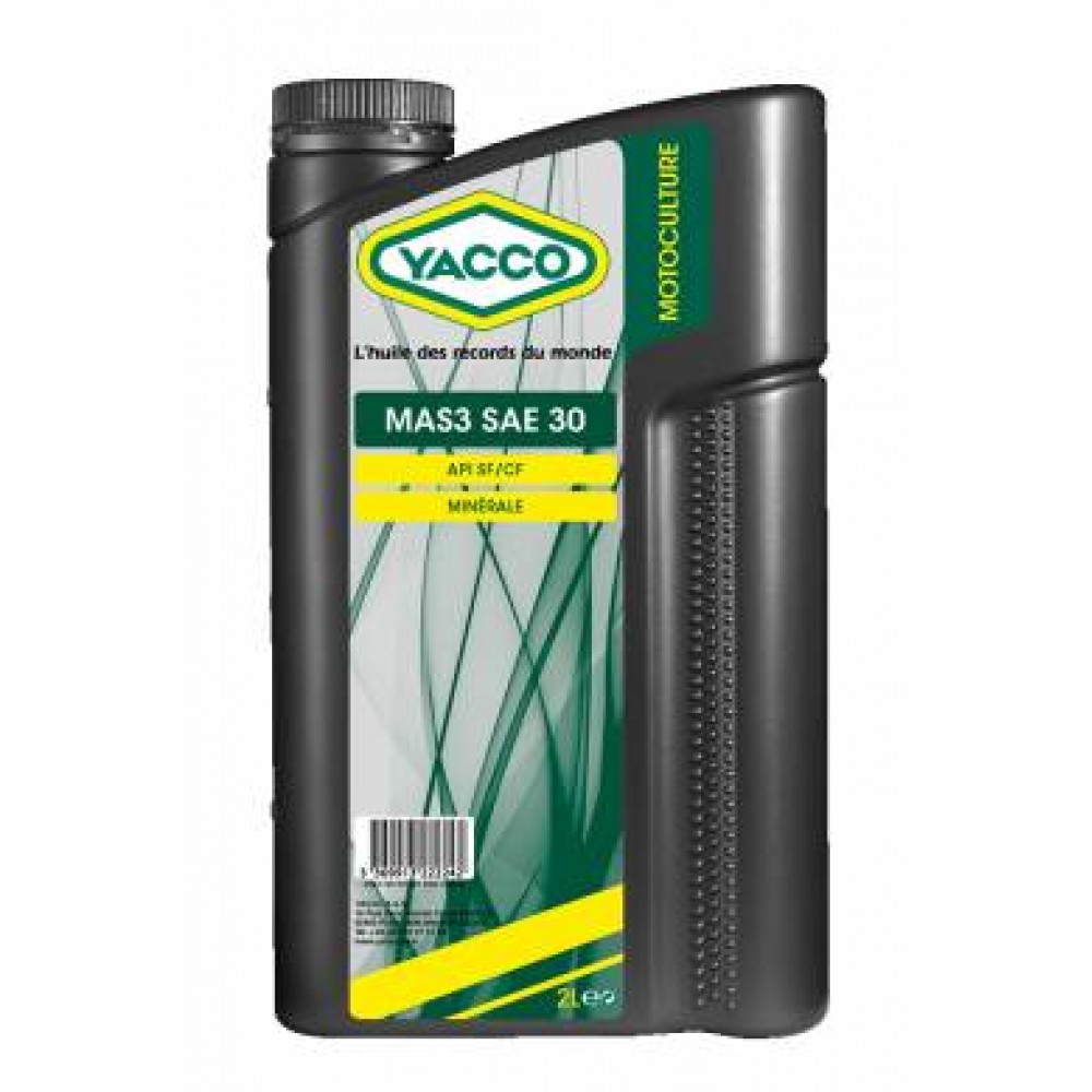 MAS3 - SAE 30 - Detergent Monograde Mineral Oil  