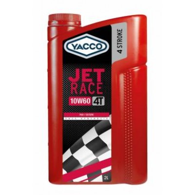 JET RACE 4T - 10W60 - 100% SYNTHETIC "PAO-ESTERS"