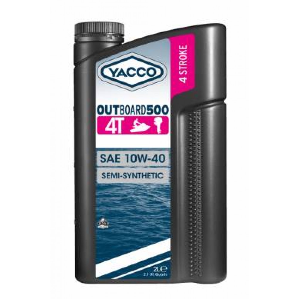 OUTBOARD 500 4T - 10W40 - SEMI-SYNTHETIC 