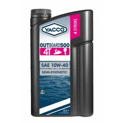 OUTBOARD 500 4T - 10W40 - SEMI-SYNTHETIC 