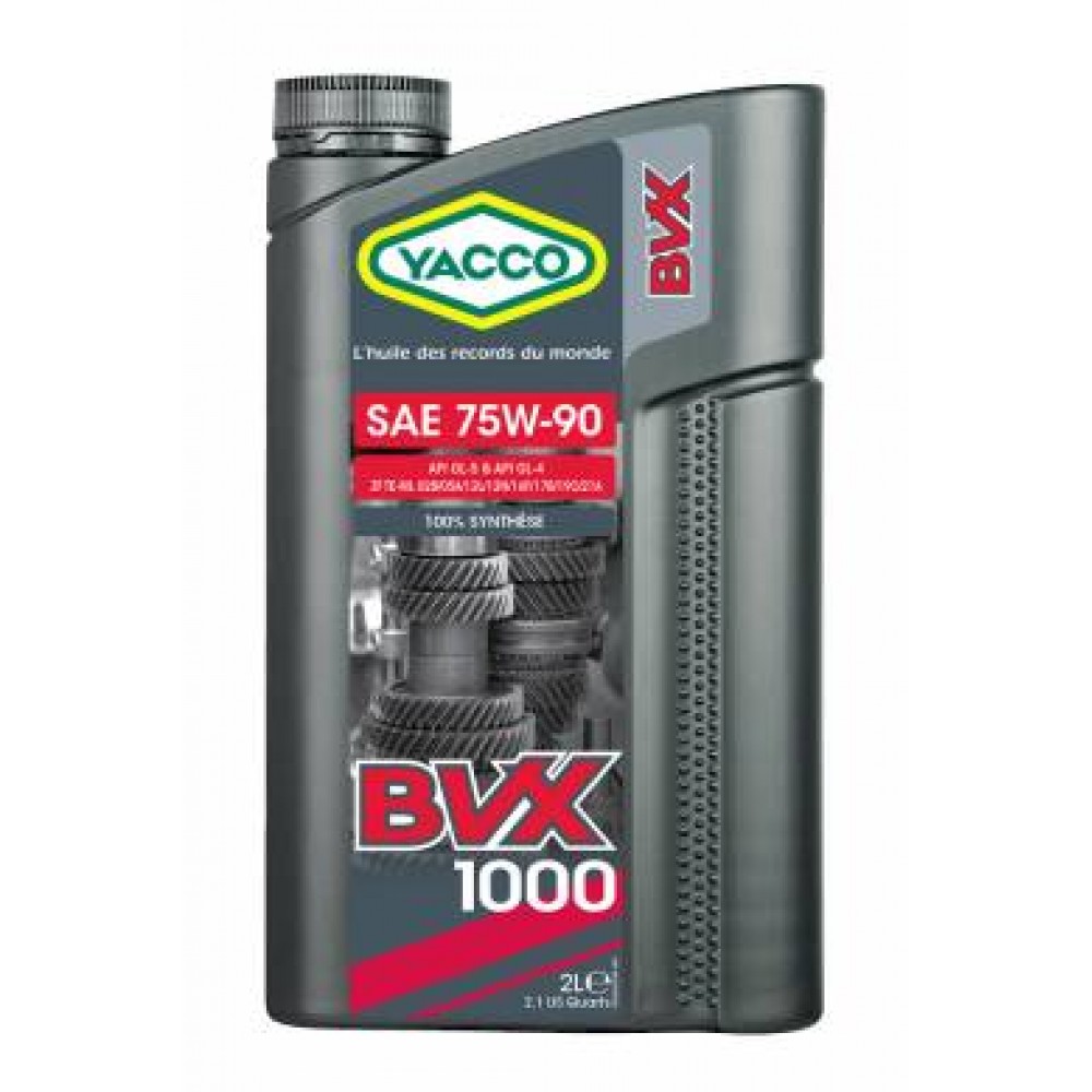 BVX 1000 - 75W90 - 100% SYNTHETIC "PAO"